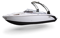 Cobalt Surf Series R7 White and Ebony Rendering