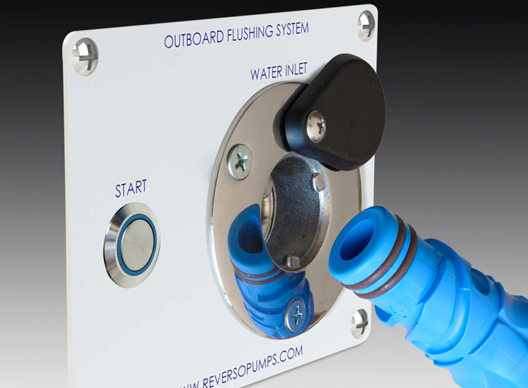 reverso engine flushing system