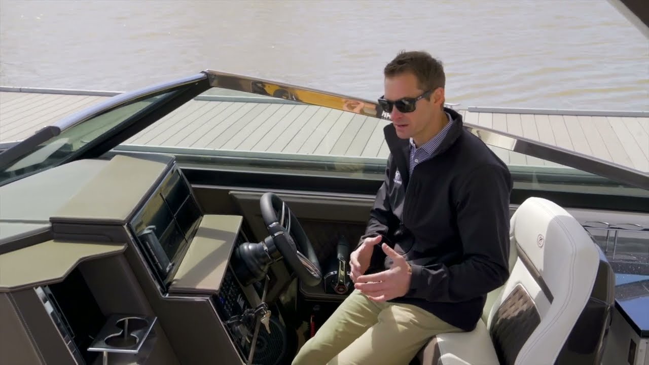 a man on a boat