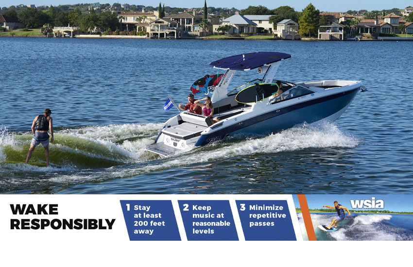 Wake Surfing Responsibly