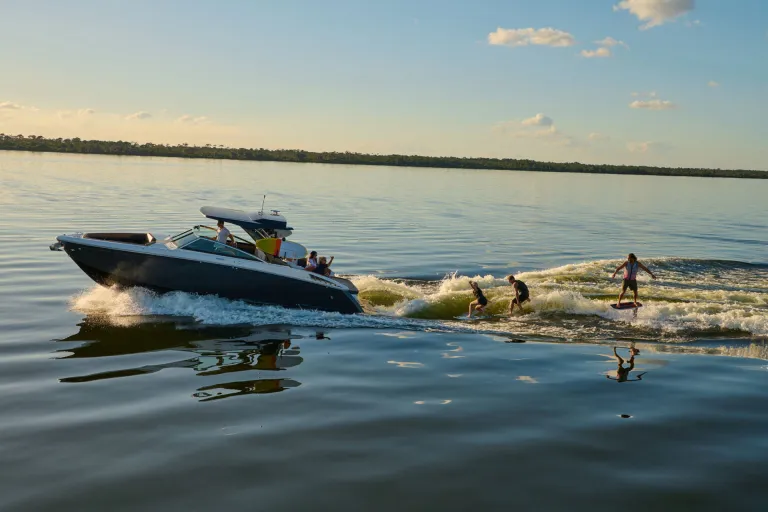 Boat in water