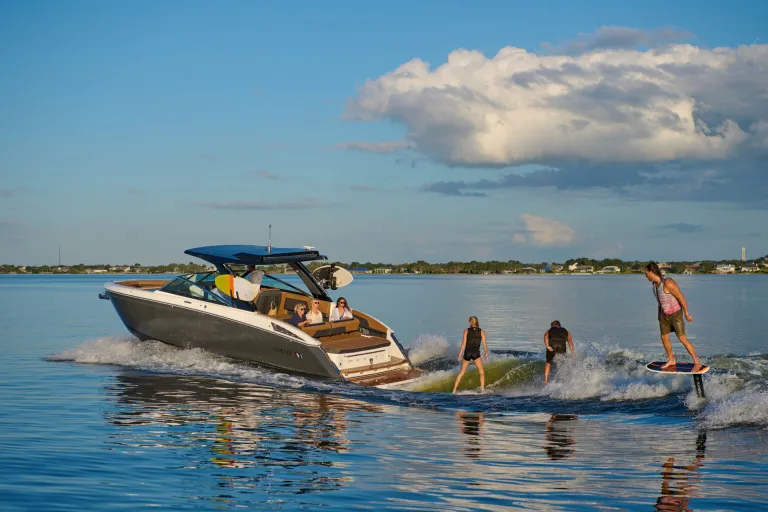 Boat in water