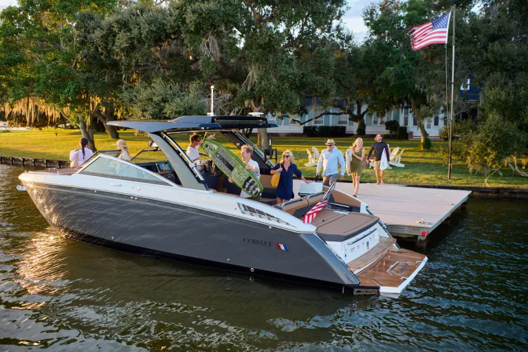 Boat in water
