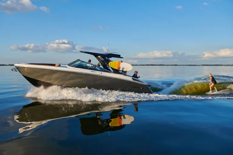 Boat in water