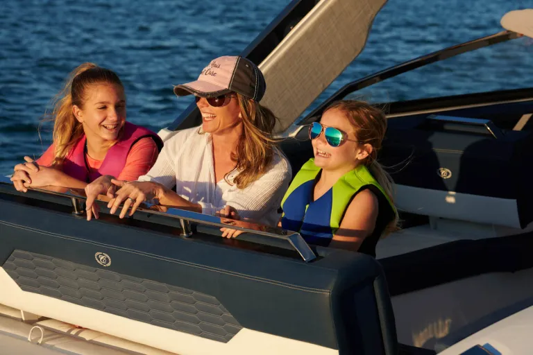 people in a boat