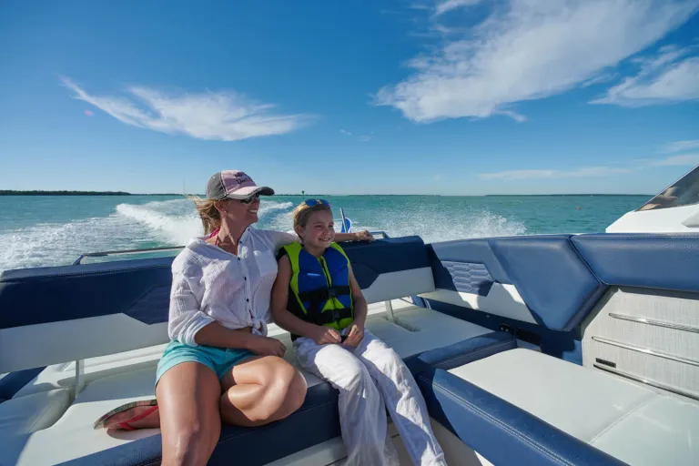 people in a boat