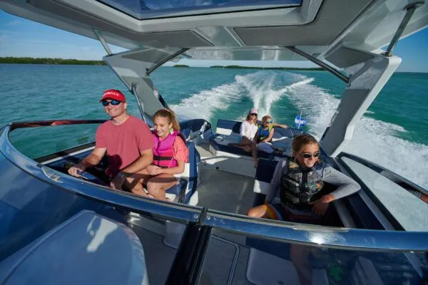 people in a boat