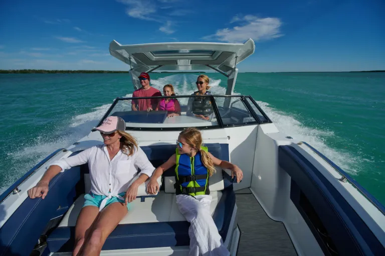 people in a boat