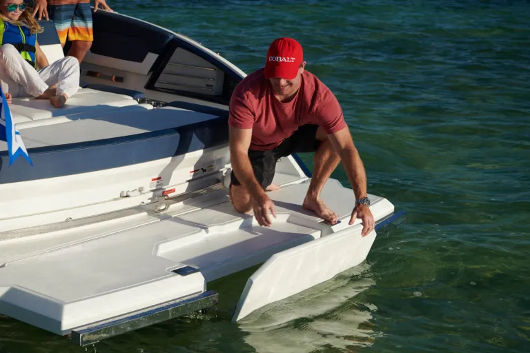 people in a boat