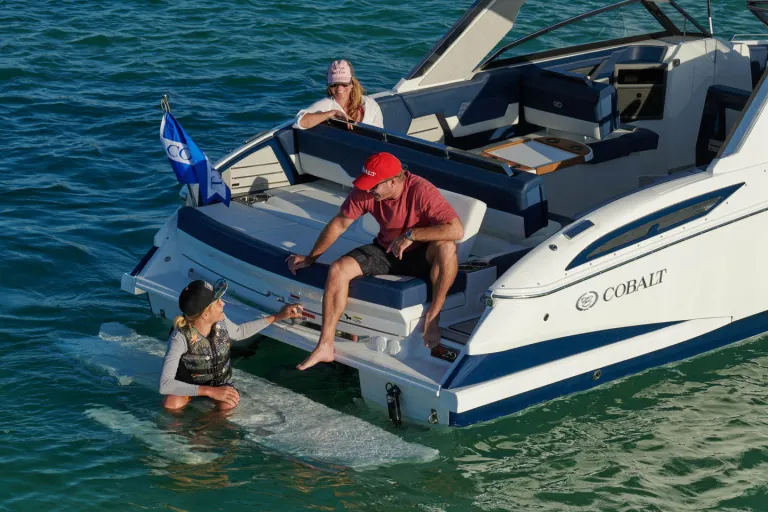 people in a boat