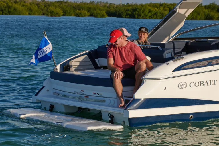 people in a boat