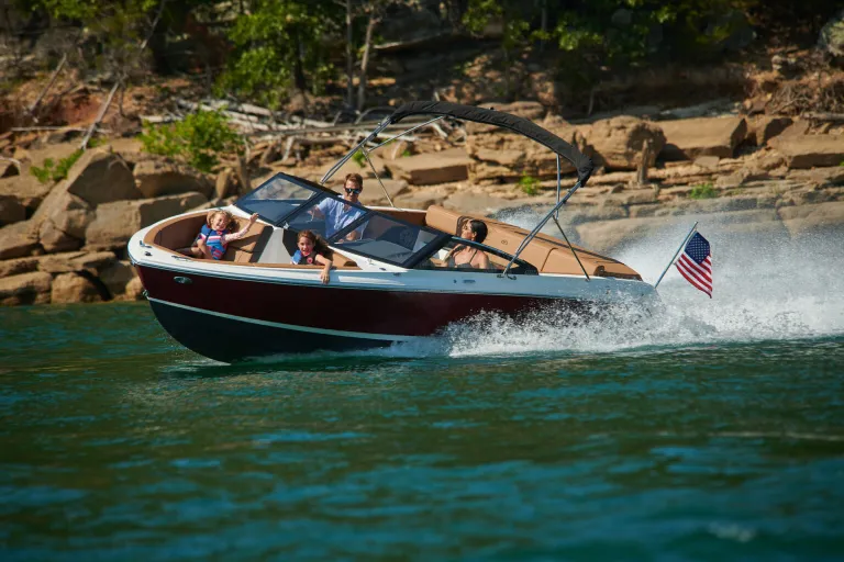 boat in water