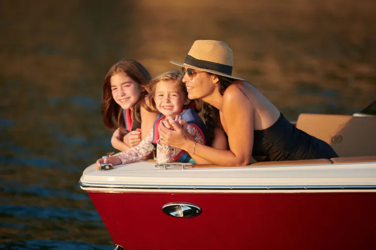 people in a boat