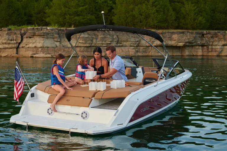 boat in water