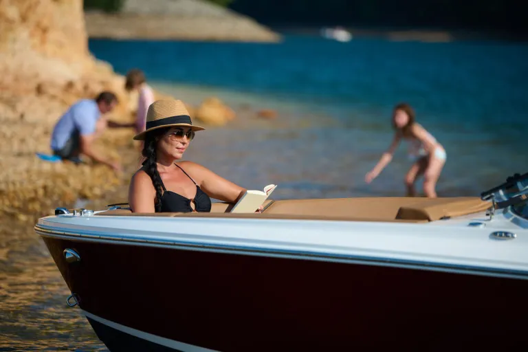 people in a boat