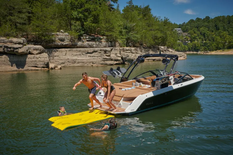 boat in water