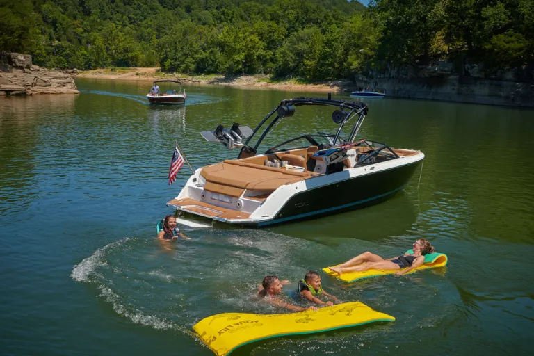 boat in water