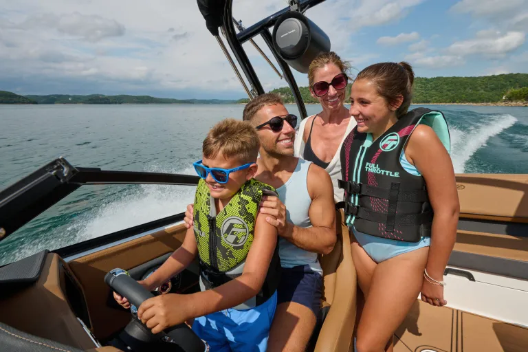 people in a boat