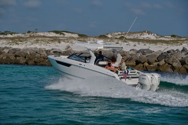 boat in water