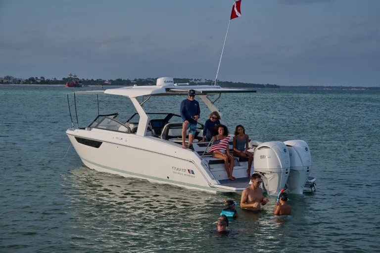 boat in water