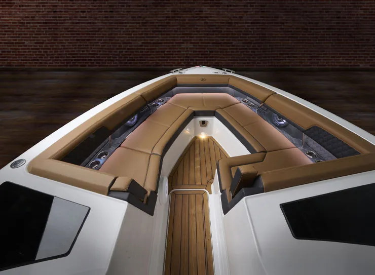 front of boat