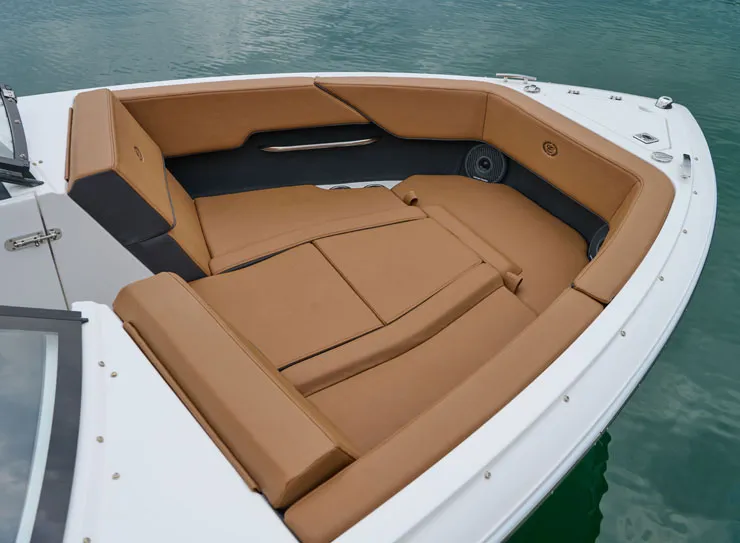 front of boat