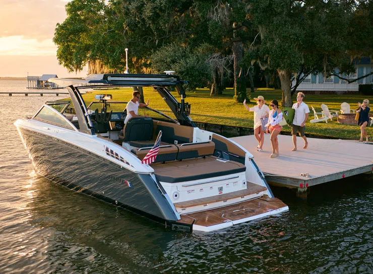 boat docked
