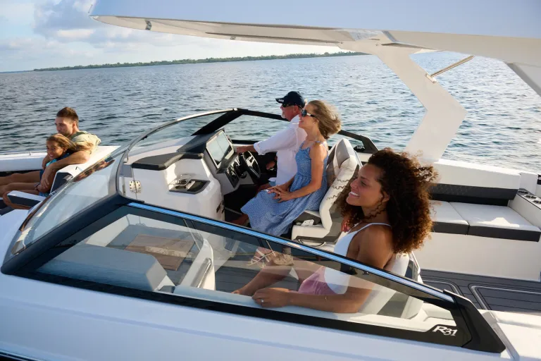 people in a boat