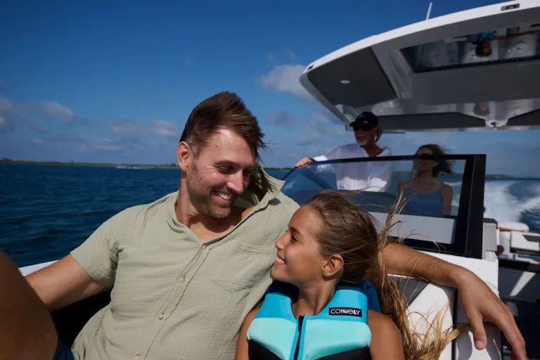 people in a boat