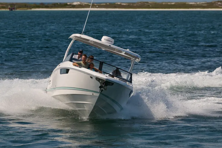 boat in water