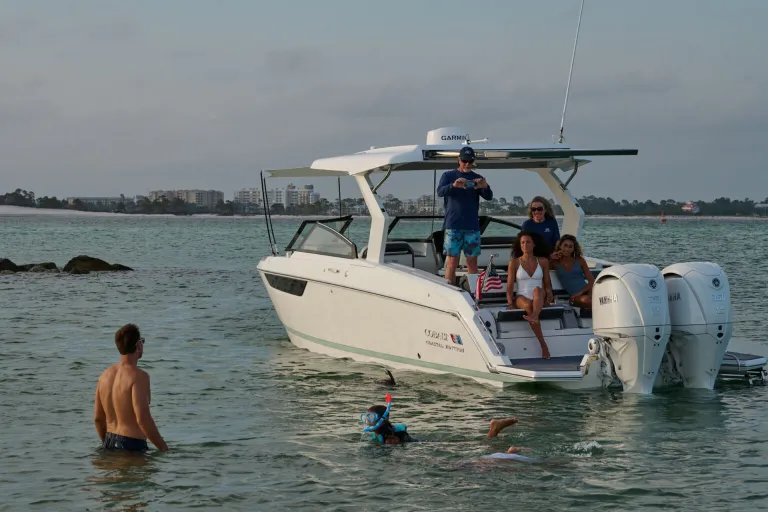 boat in water