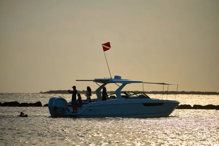 boat in water
