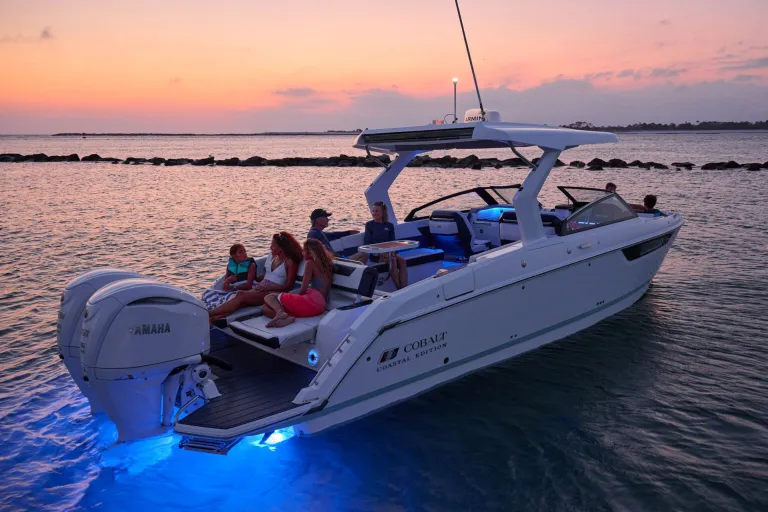 people in a boat