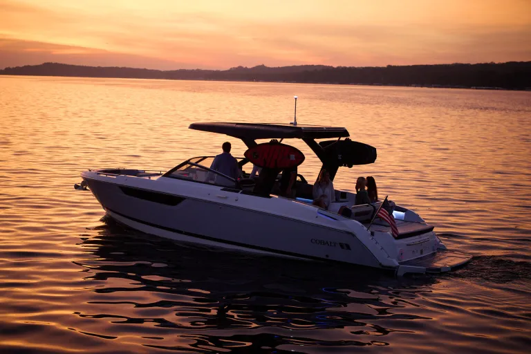 boat in water