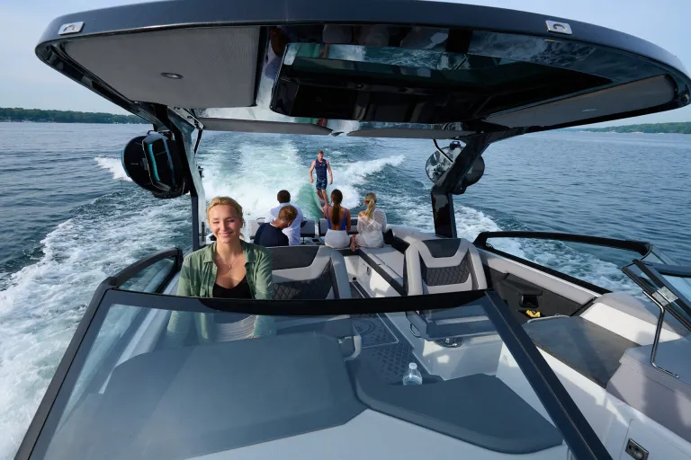 people in a boat