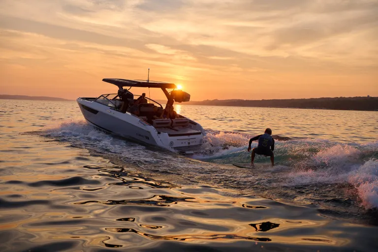 boat in water