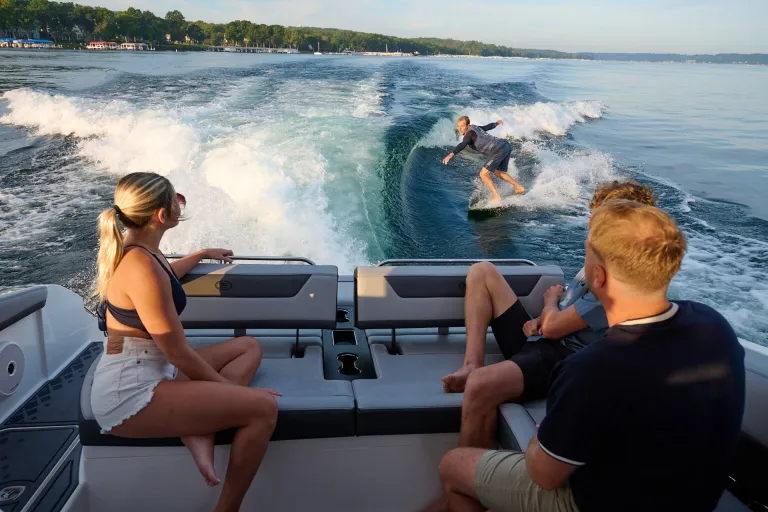 people in a boat