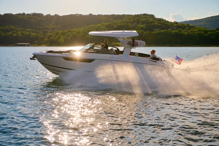 boat in water