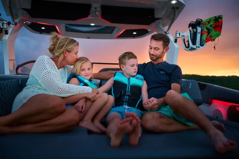 people in a boat