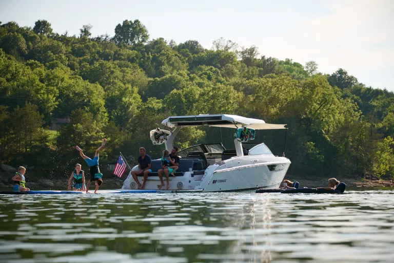 boat in water