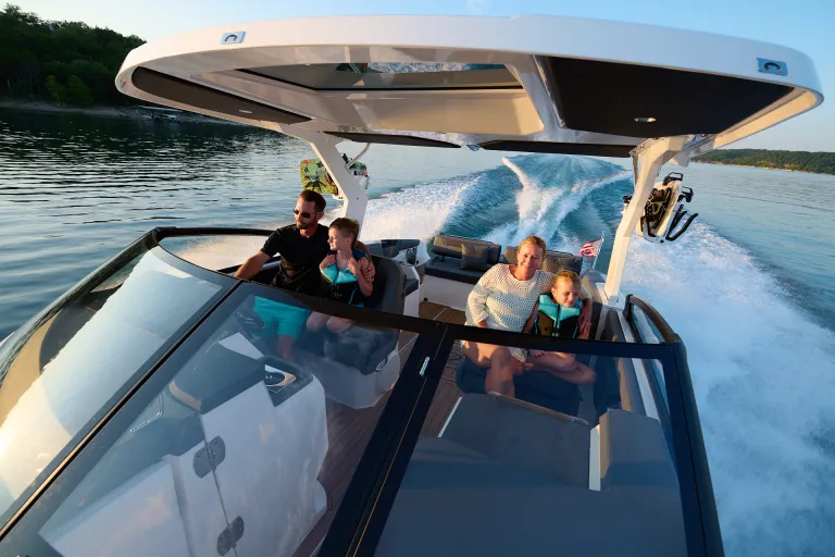 boat in water