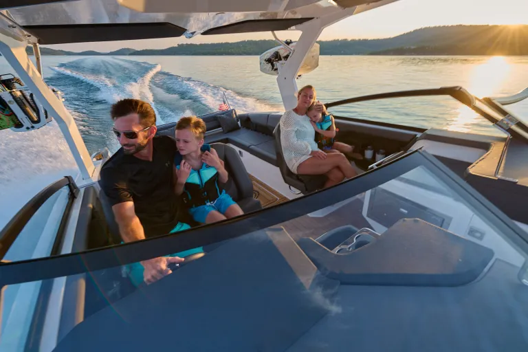 people in a boat