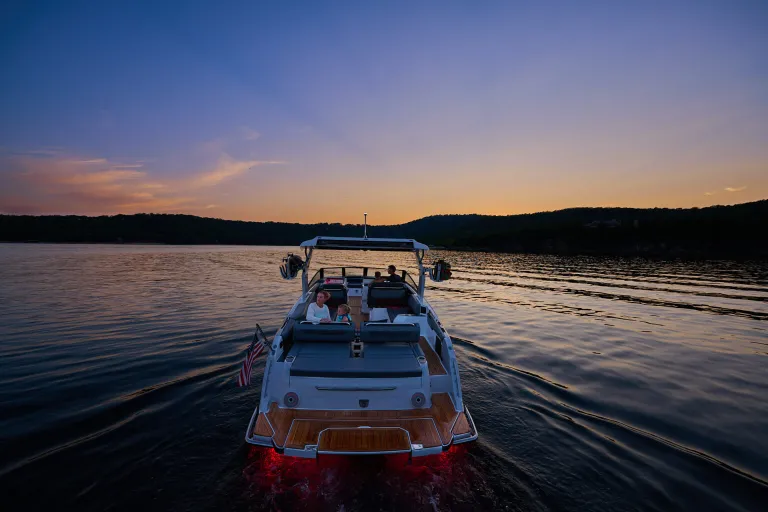 boat in water