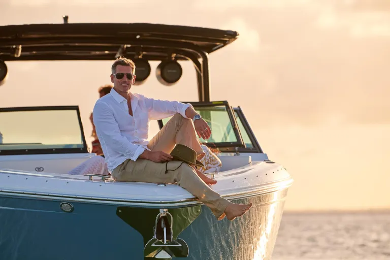 people in a boat