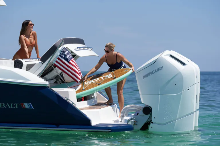 people in a boat