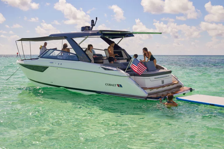boat in water