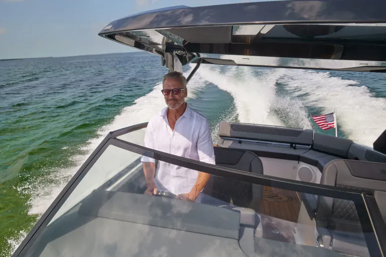 boat in water