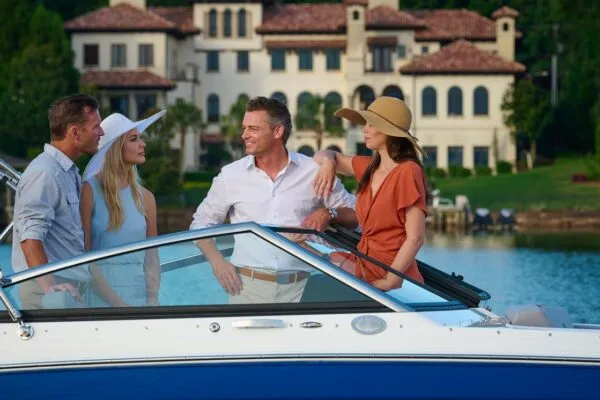 people in a boat