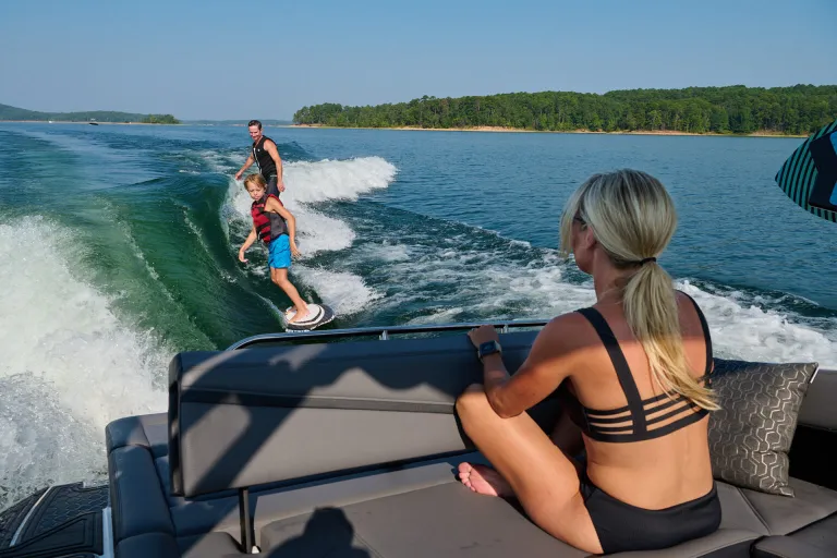 person surfing