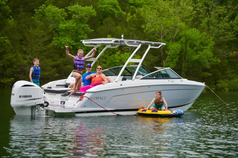 people in a boat